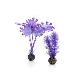 Décor Aquarium BIORB Set de Plantes Violettes