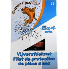 Filet anti-oiseaux PE Filet pour Bassin 4x10m Feuillage 15x15mm